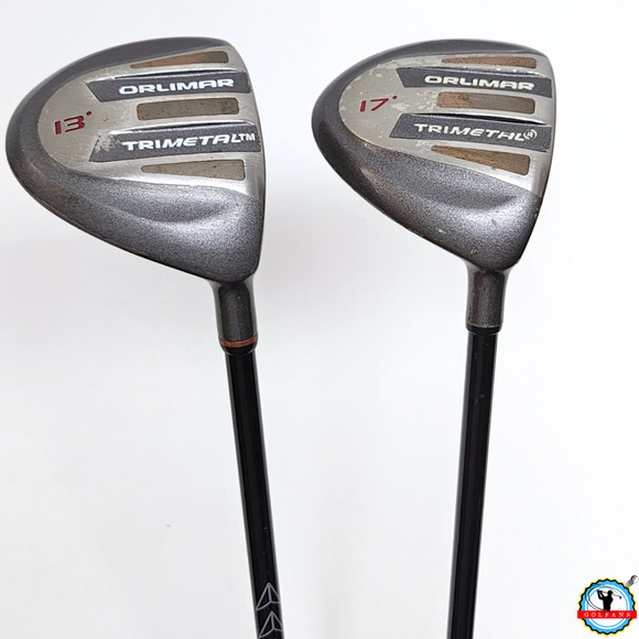Orlimar Trimetal 13º & 17º Wood Set Firm-Flex Graphite Shafts RH - Picture 1 of 14